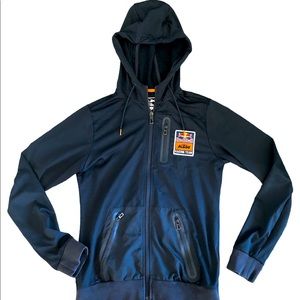 Red Bull Racing Team navy blue zip up hoodie Med